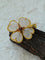 Elegant Natural Stone Clover Brooch - floysun