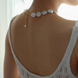 Elegant Rebellion Baroque Pearl Statement Necklace - floysun