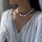 Elegant Rebellion Baroque Pearl Statement Necklace - floysun