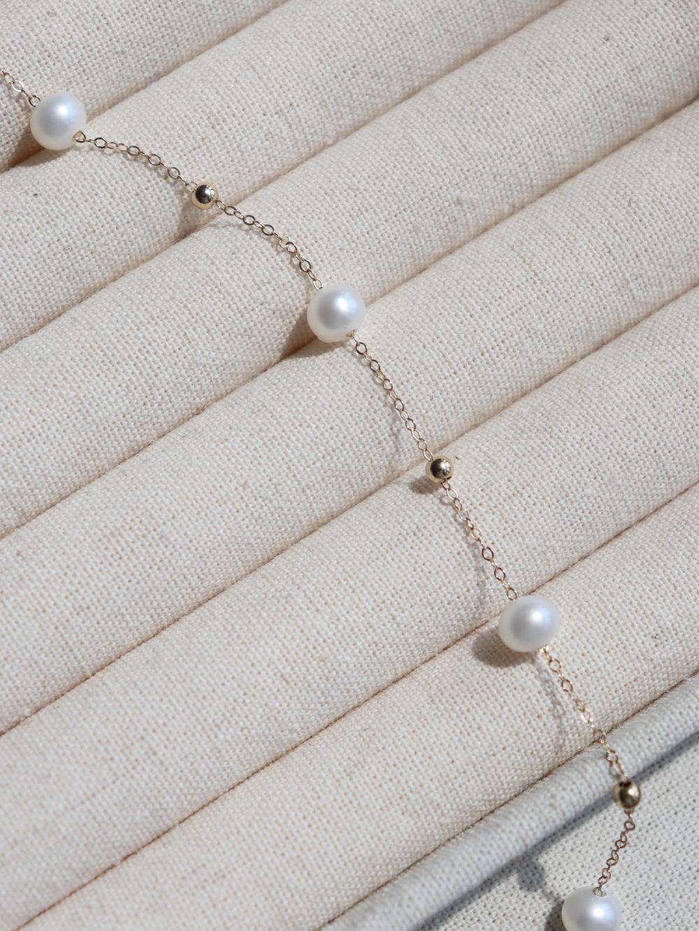 Elegant Stardust Pearl Chain Necklace - floysun