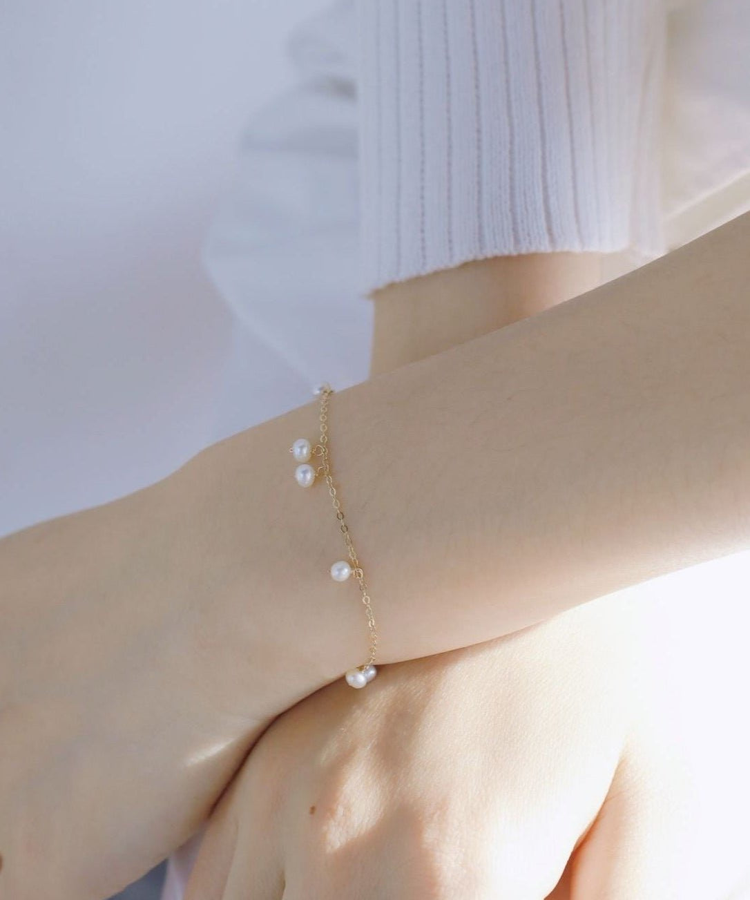 Embellished Series Classic Three Pearls Bracelet - floysun