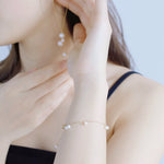 Embellished Series Classic Three Pearls Bracelet - floysun