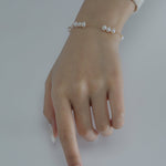 Embellished Series Classic Triple Bead Pearl Bracelet - floysun