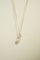 Embellished Series Double Bead Pearl Pendant Necklace - floysun