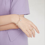 Embellished Series Double Layered Bead Bracelet - floysun