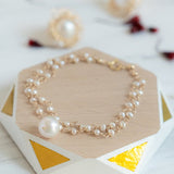 Embellished Series Double Layered Bead Bracelet - floysun