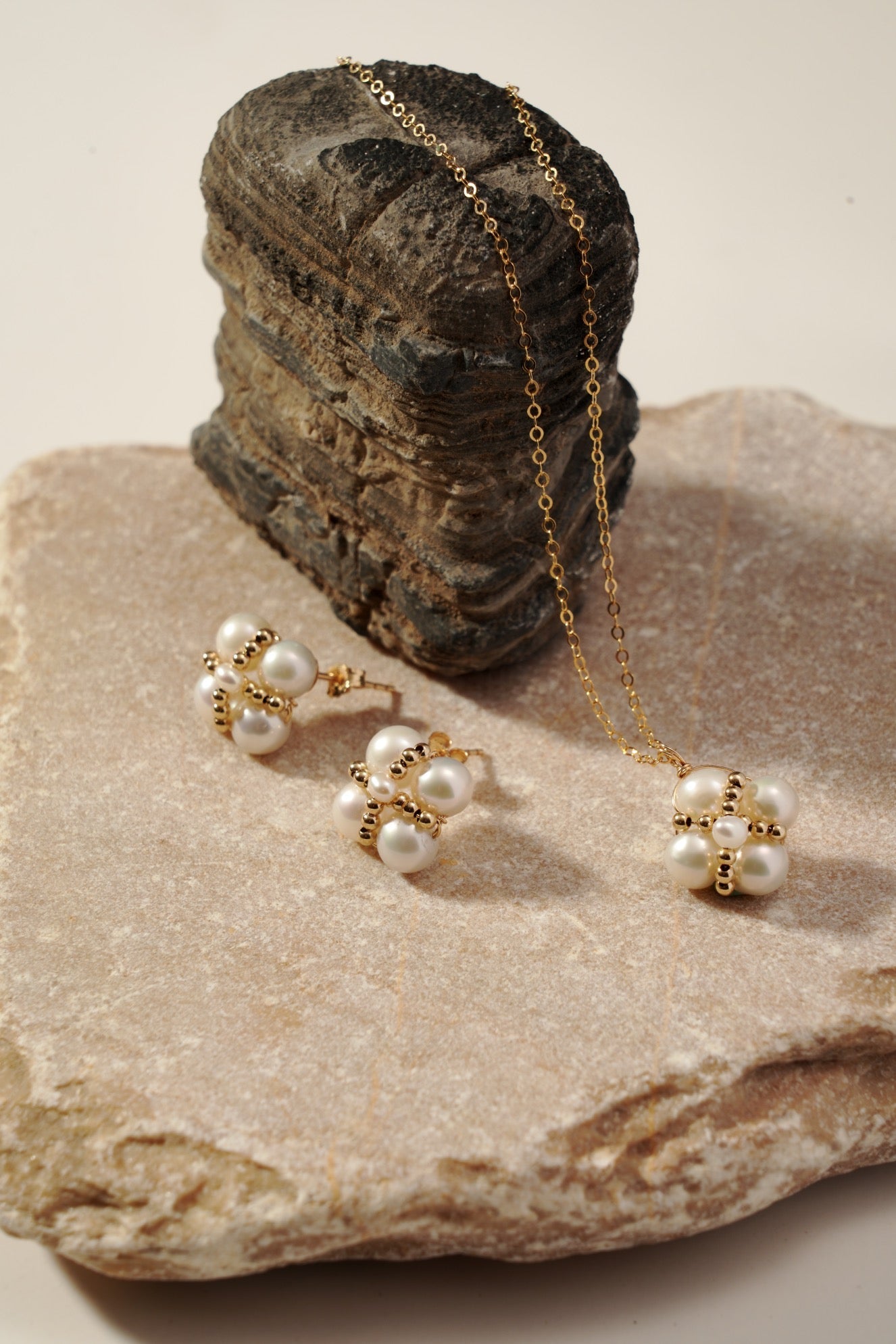 Embellished Series Lucky Clover Ear Clip Ear Studs - floysun