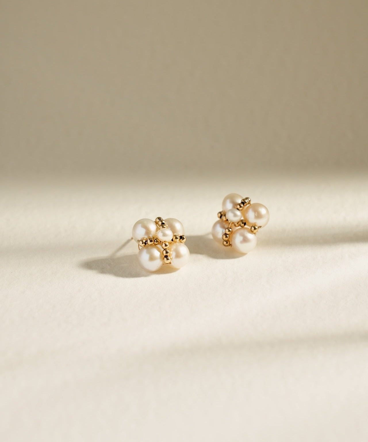 Embellished Series Lucky Clover Ear Clip Ear Studs - floysun