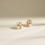 Embellished Series Lucky Clover Ear Clip Ear Studs - floysun