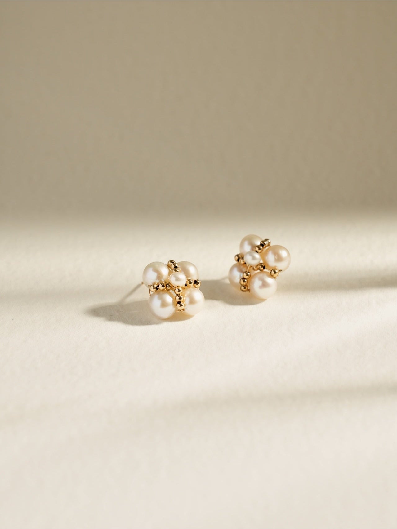 Embellished Series Lucky Clover Ear Clip Ear Studs - floysun