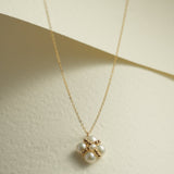 Embellished Series Lucky Clover Necklace - floysun