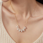 Embellished Series Pearl Cloud Necklace - floysun