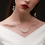 Embellished Series Pearl Cloud Necklace - floysun