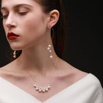 Embellished Series Pearl Cloud Necklace - floysun