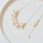 Embellished Series Pearl Cloud Necklace - floysun