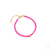 Enchanting Dragon Fruit Hued Opal Beads Bracelet - floysun