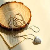 Minimalist Heart Crossbody Pendant Necklace