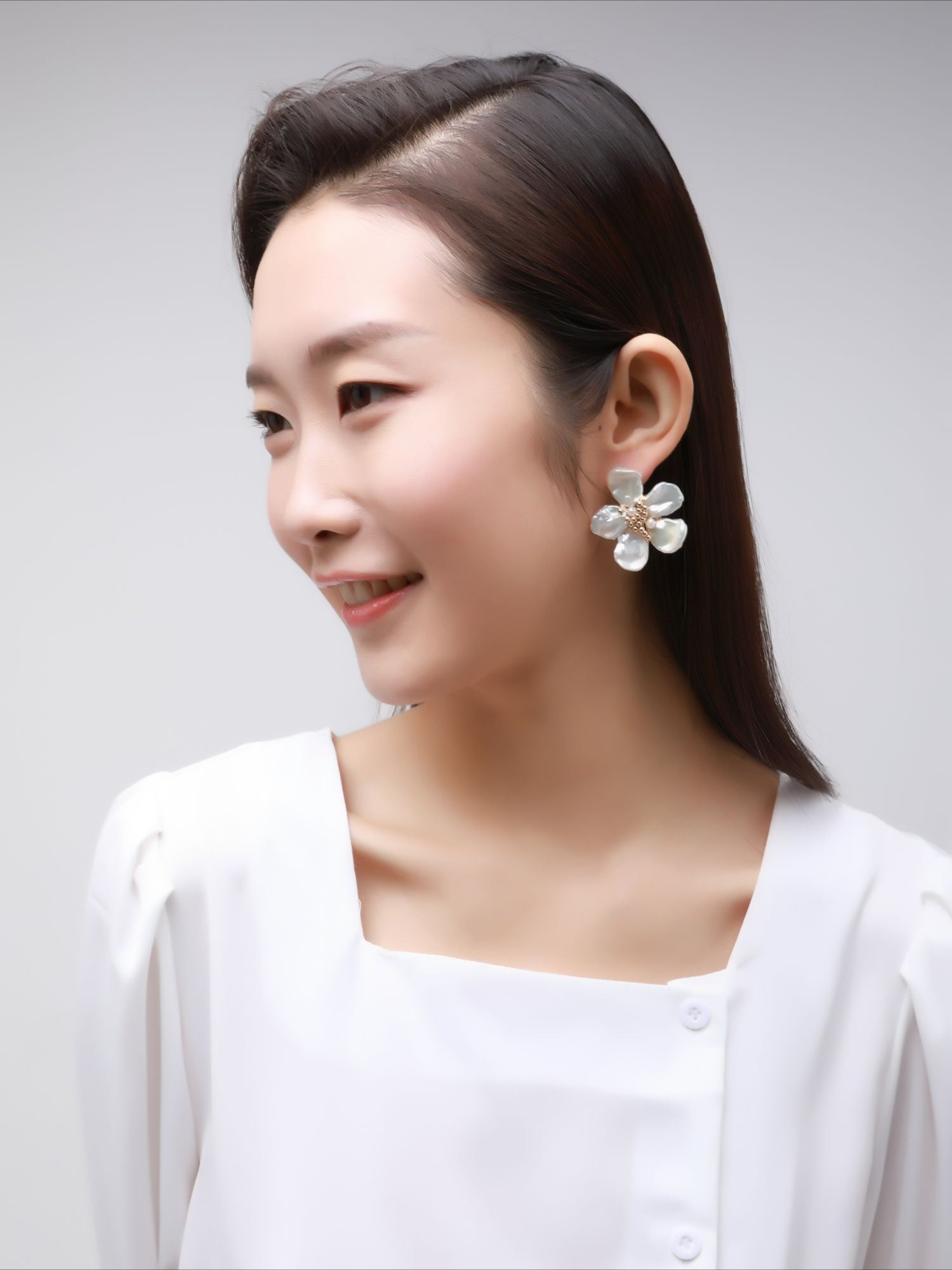 Falling Petals Series Petal Earrings - floysun