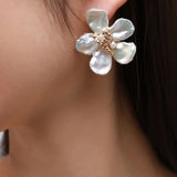 Falling Petals Series Petal Earrings - floysun