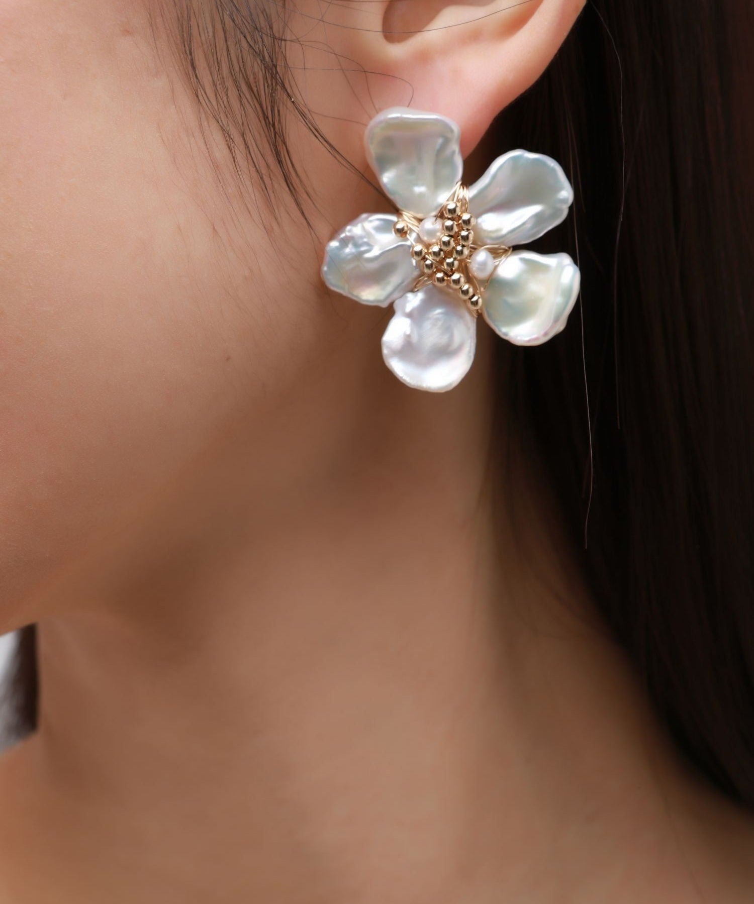 Falling Petals Series Petal Earrings - floysun