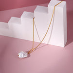 Fashion Baroque Pearl Pendants Necklace - floysun