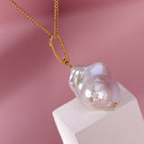 Fashion Baroque Pearl Pendants Necklace - floysun