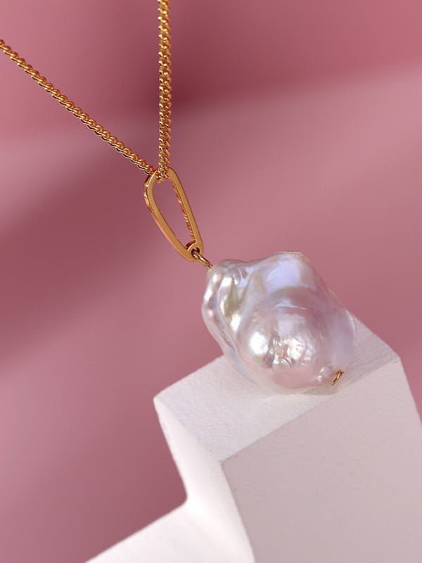 Fashion Baroque Pearl Pendants Necklace - floysun