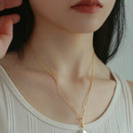 Fashion Baroque Pearl Pendants Necklace - floysun