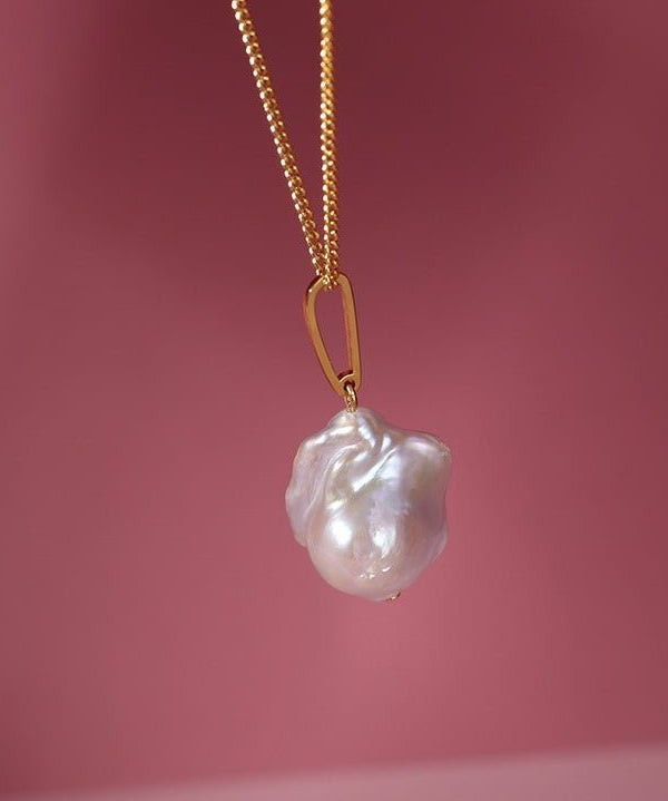 Fashion Baroque Pearl Pendants Necklace - floysun