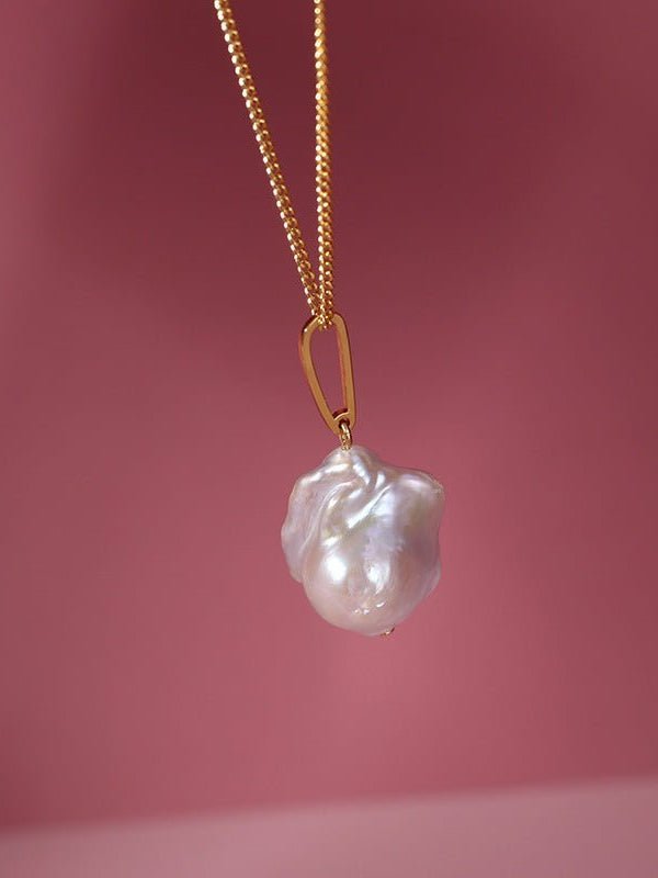 Fashion Baroque Pearl Pendants Necklace - floysun