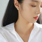 Fashion Flower Pearl Earrings - floysun