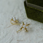 Fashion Flower Pearl Earrings - floysun