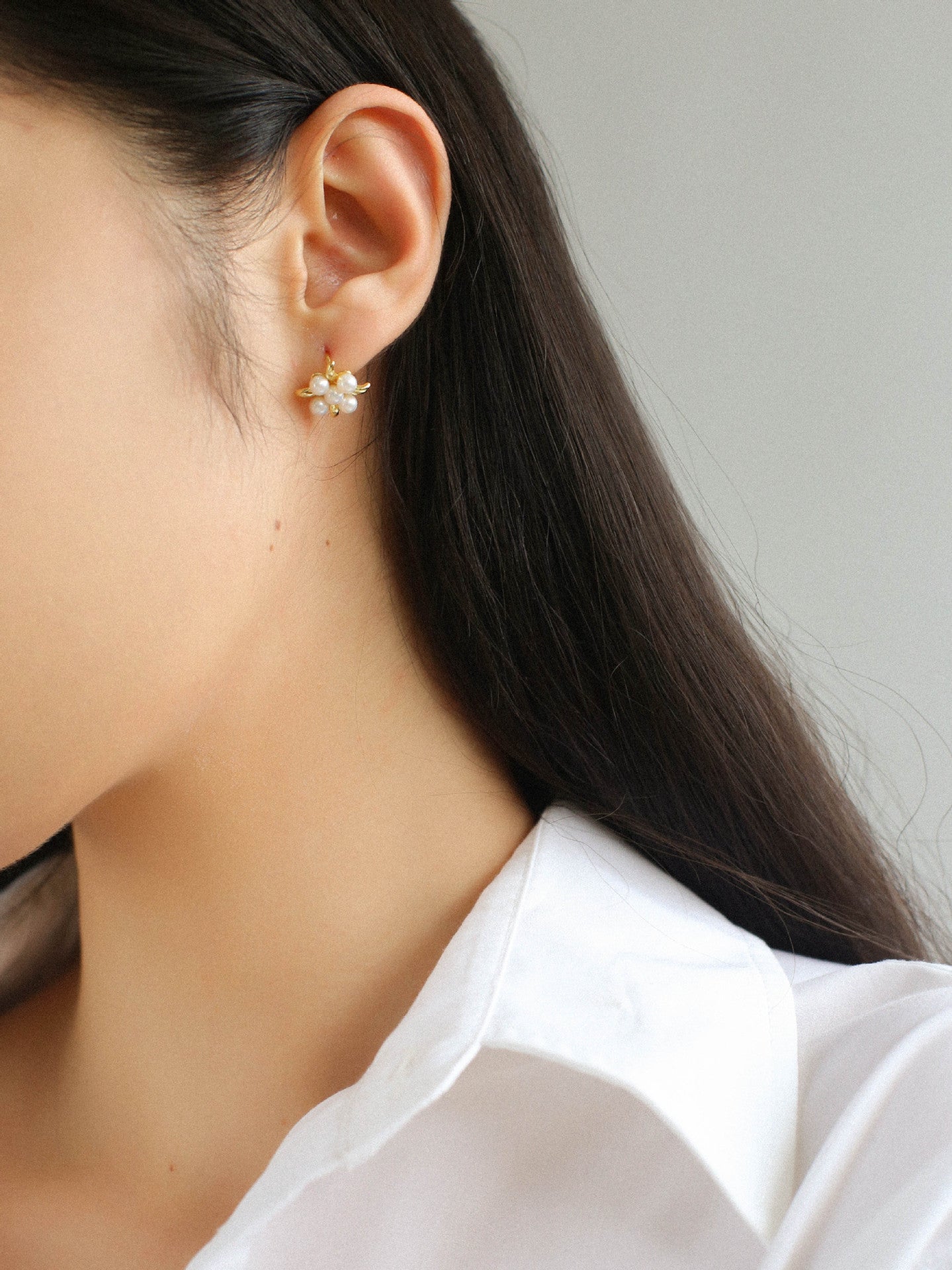 Fashion Flower Pearl Earrings - floysun