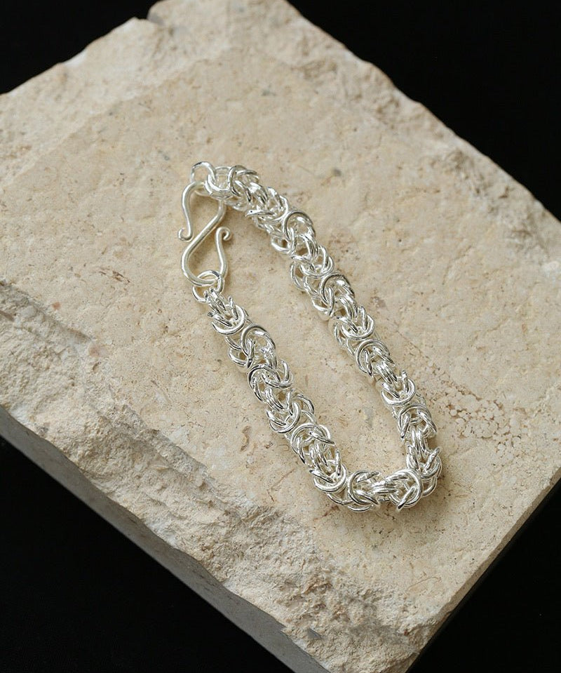 Fashionable Handcrafted Artisan Chunky Chain Bracelet - floysun