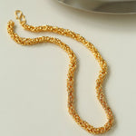 Fashionable Handcrafted Artisan Chunky Chain Necklace - floysun