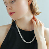 Fashionable Handcrafted Artisan Chunky Chain Necklace - floysun