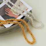 Fashionable Handcrafted Artisan Chunky Chain Necklace - floysun