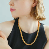 Fashionable Handcrafted Artisan Chunky Chain Necklace - floysun