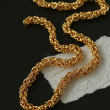 Fashionable Handcrafted Artisan Chunky Chain Necklace - floysun