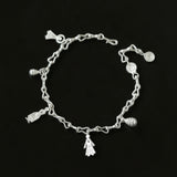 Sterling Silver Friendship Bracelet