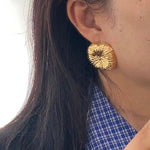 Fireworks Series Metallic Earrings - floysun