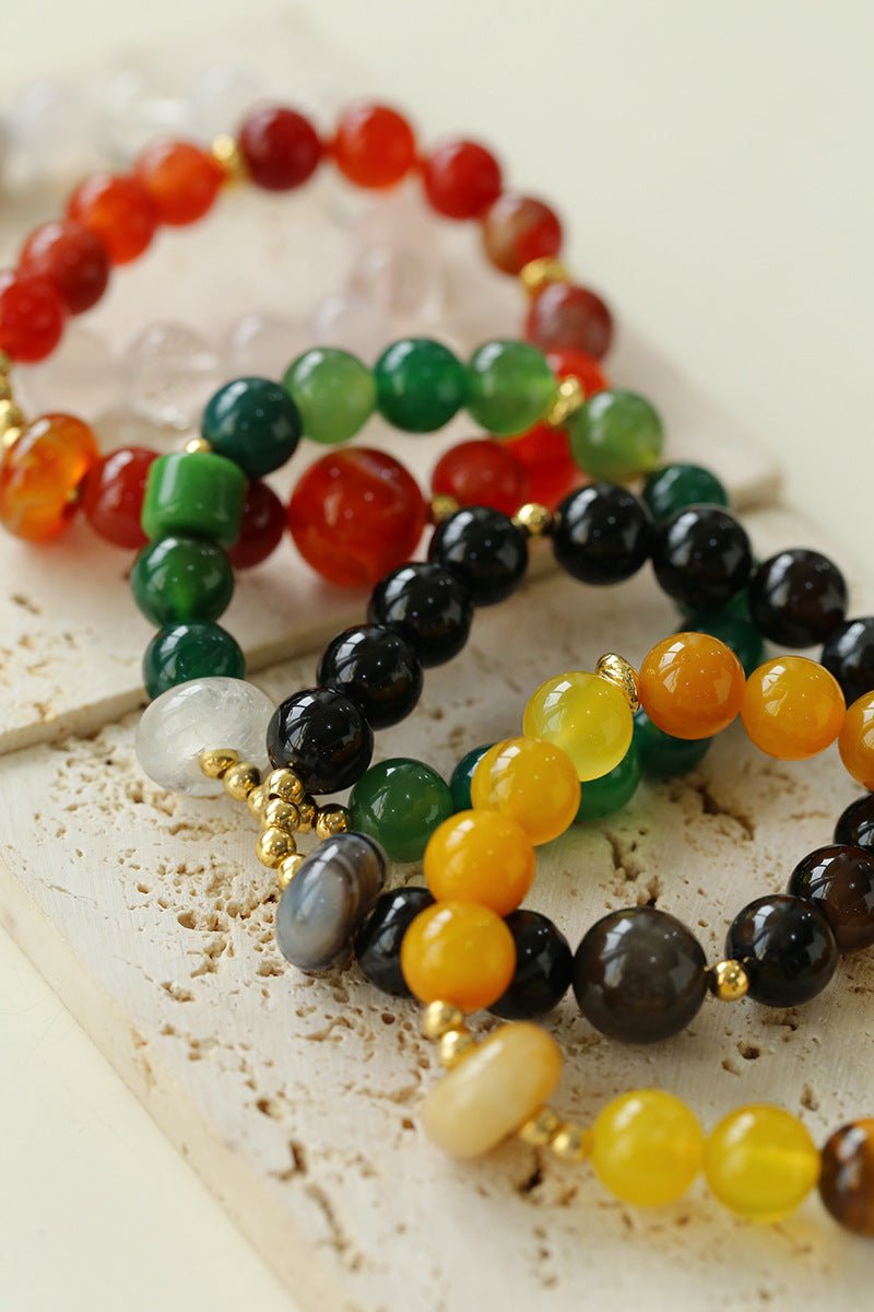 Five Elements Agate Bracelet - floysun