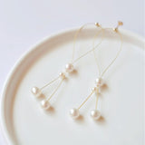 Flowing Bead Series Multi - Bead Design Earrings - floysun