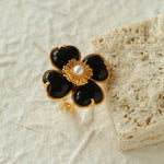 Four - leaf Clover Single Flower Rings - floysun