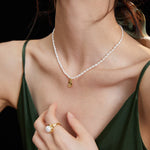 French Pearl Elegance Necklace - floysun