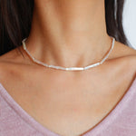 French Simple Baroque Pearl Necklace - floysun