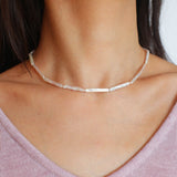 French Simple Baroque Pearl Necklace - floysun