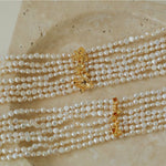 French Style Mini Multi - Layered Pearl Necklace - floysun