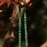 Fresh Green Strawberry Quartz Gemstone Beaded Necklace - floysun