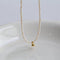 Gold Beans Pearl Collar Necklace - floysun